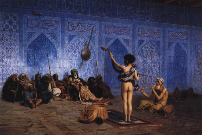 Jean - Leon Gerome The Snake Charmer